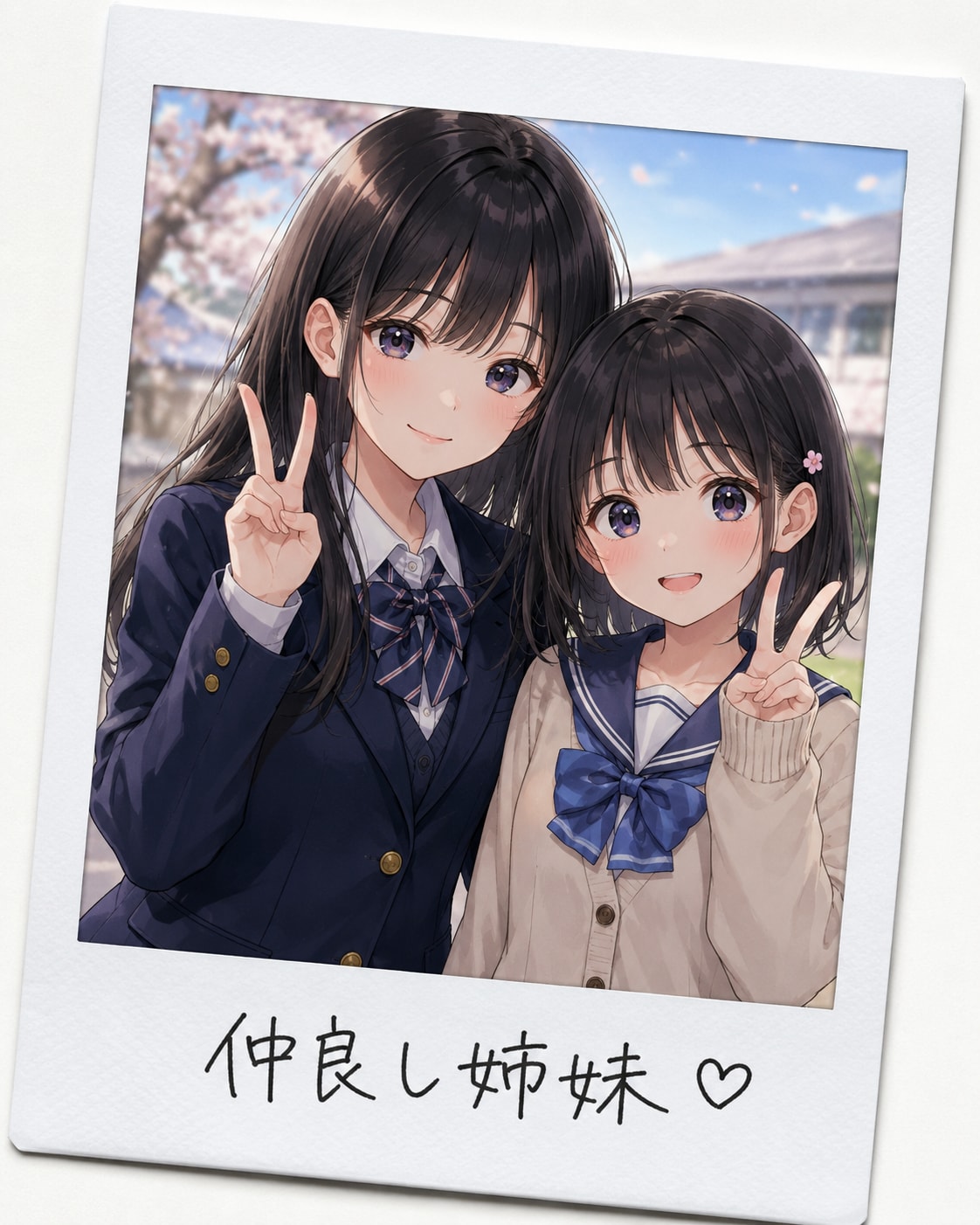 仲良し姉妹