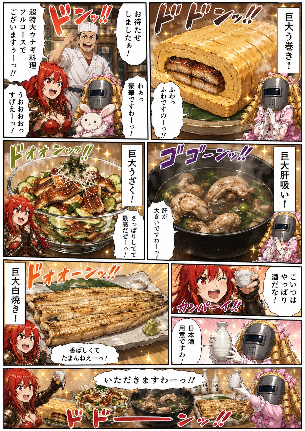 土用の丑の日ですわ！