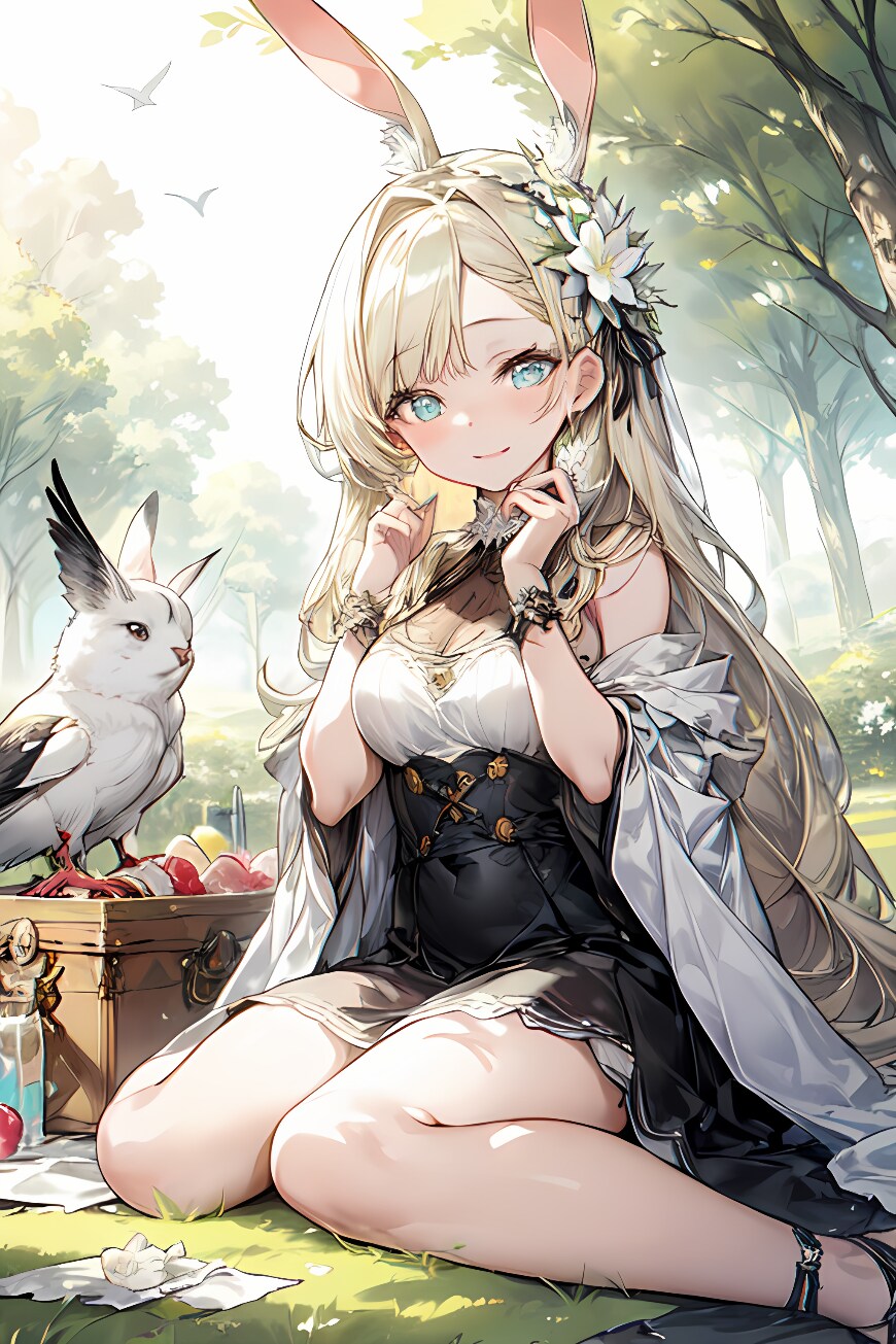 Picnic in the Mysterious Forest