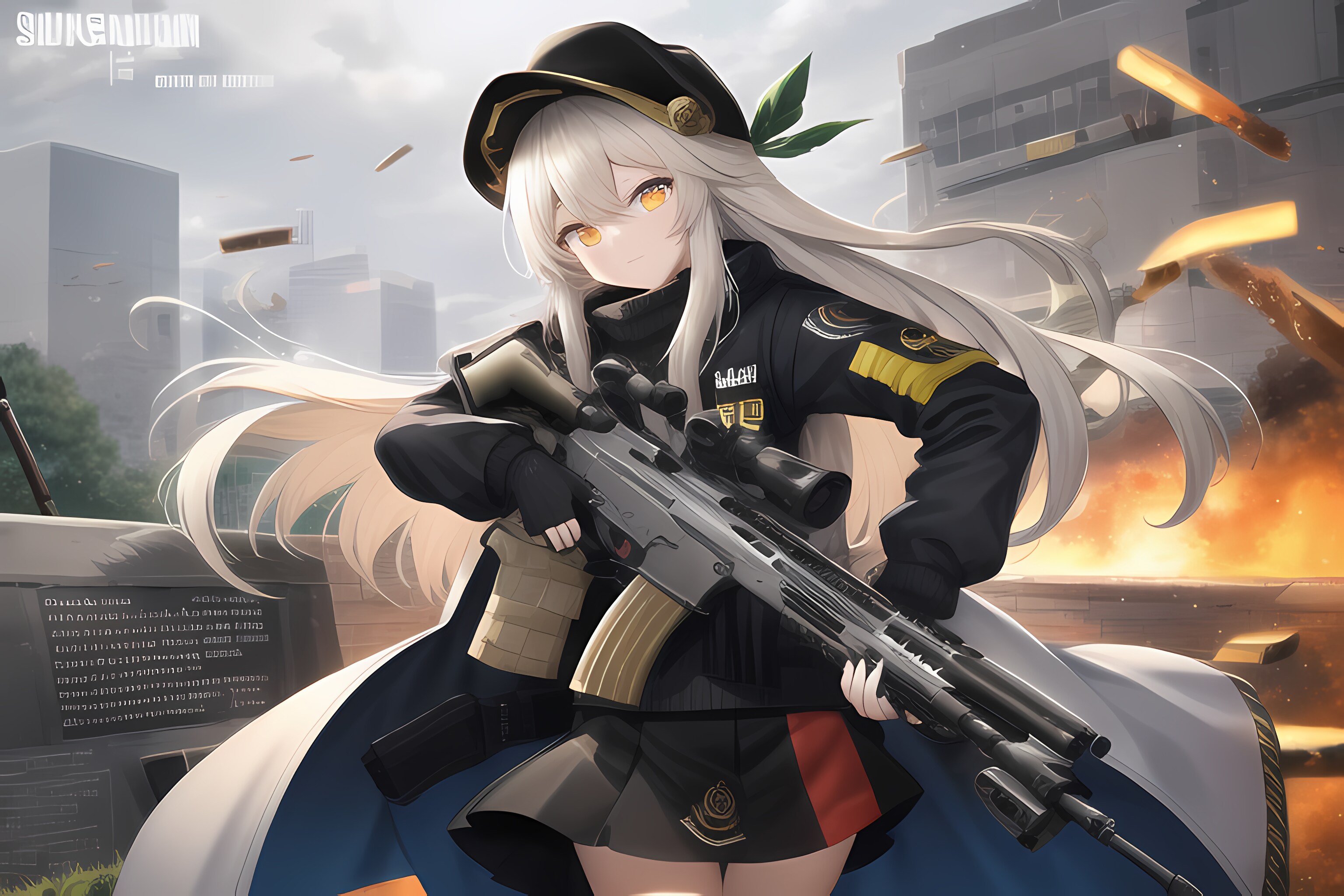 銃の擬人化