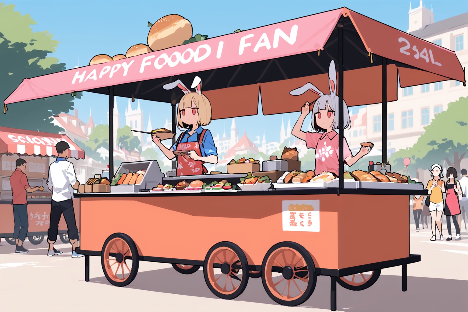 今日の焼きそばパン　2025-08-01 | の人気AIイラスト・グラビア