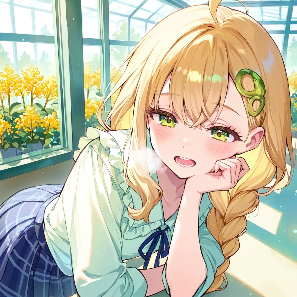 おんしつ | の人気AIイラスト・グラビア