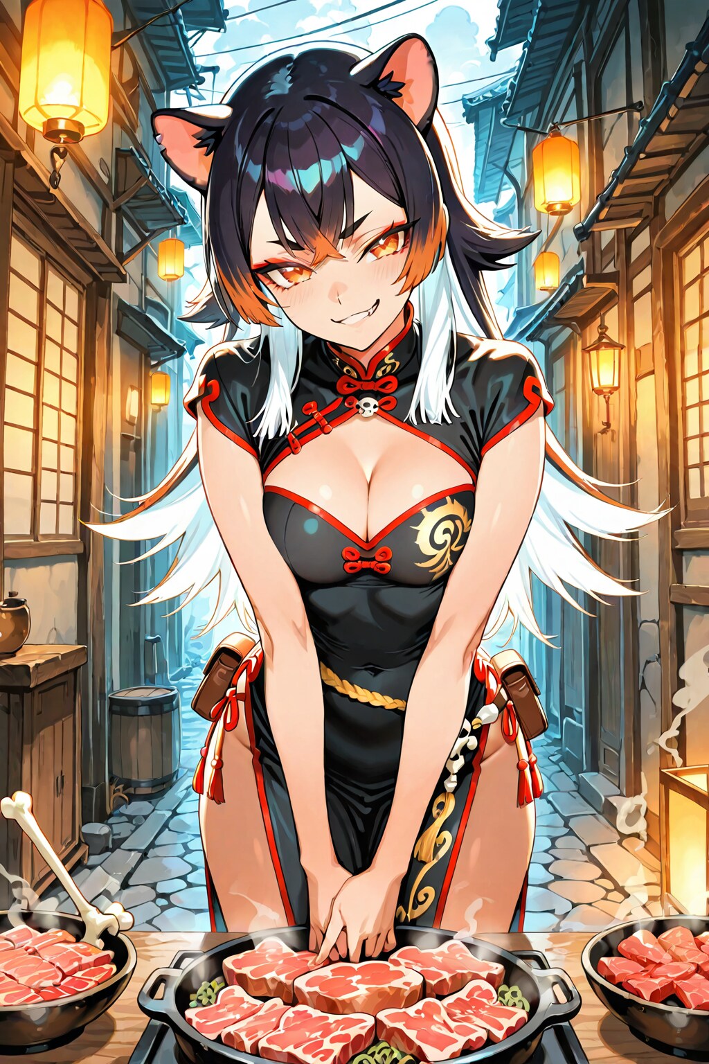 🍖牙骨燻製所「不倒翁（ふとうおう）」キカ（タスマニアデビル獣人）