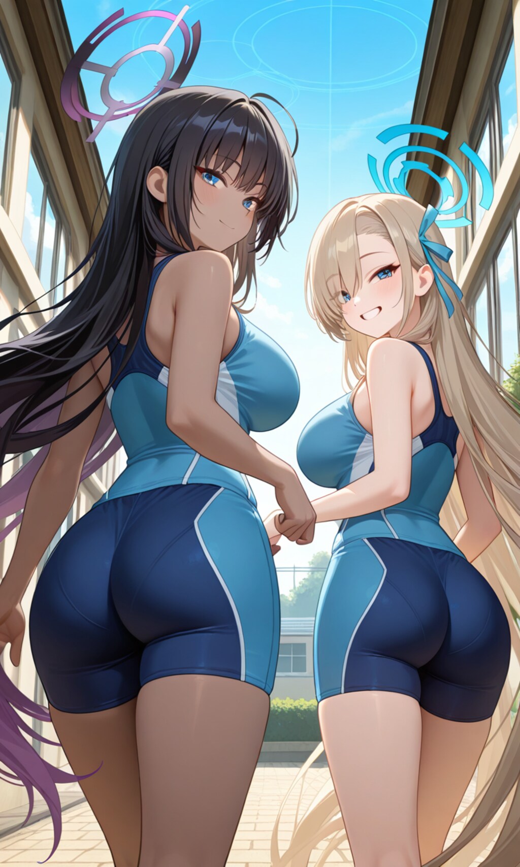 アスナとカリン　アスリート7