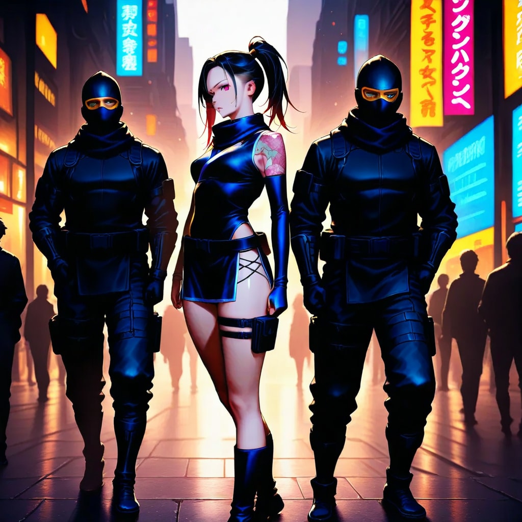サイバーパンク現代忍者250714