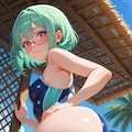 （見られてる……？）＠橘川 乃亜（きっかわ のあ） 2枚目