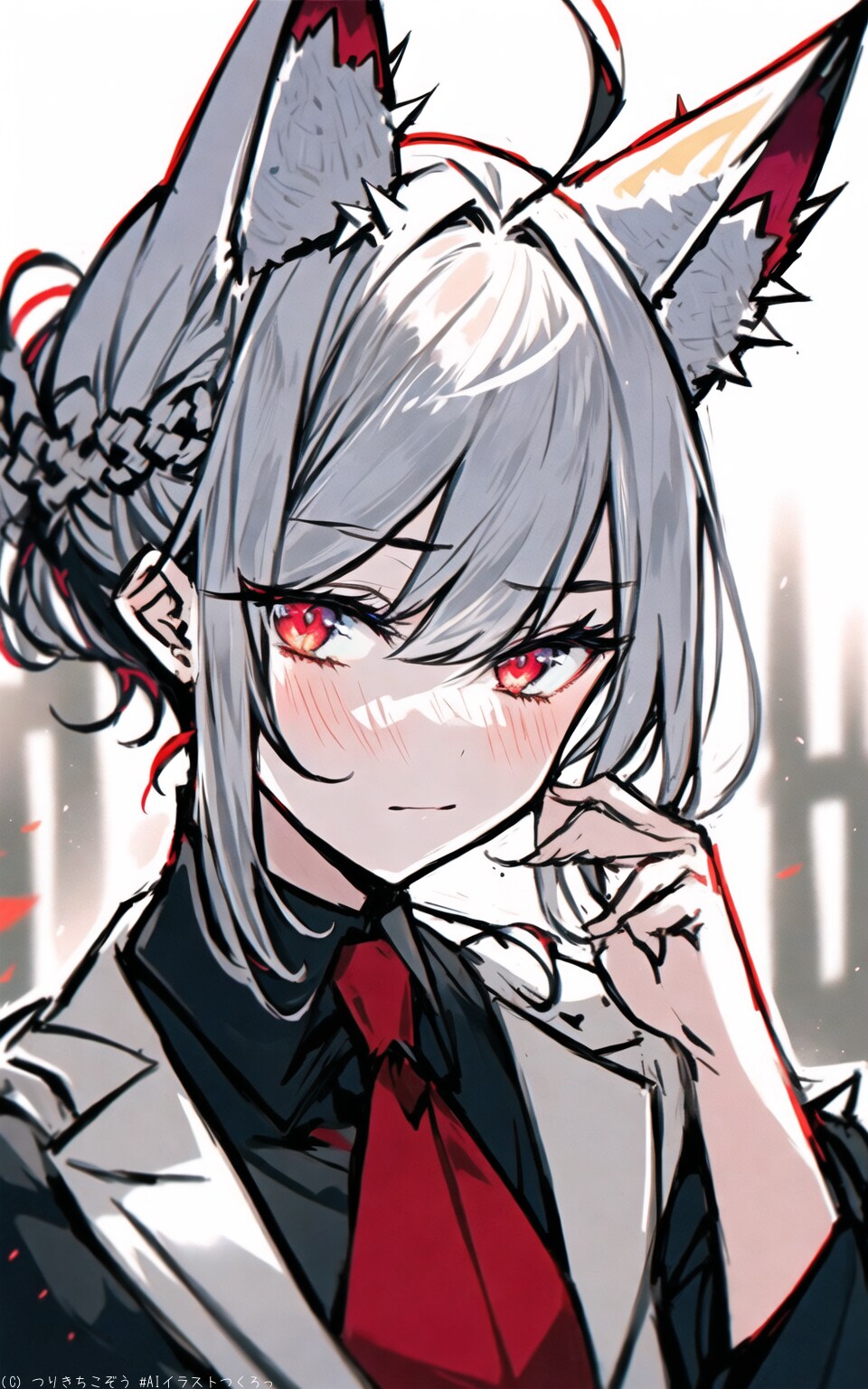ボーイッシュ&恥ずかしそうな雪音さん