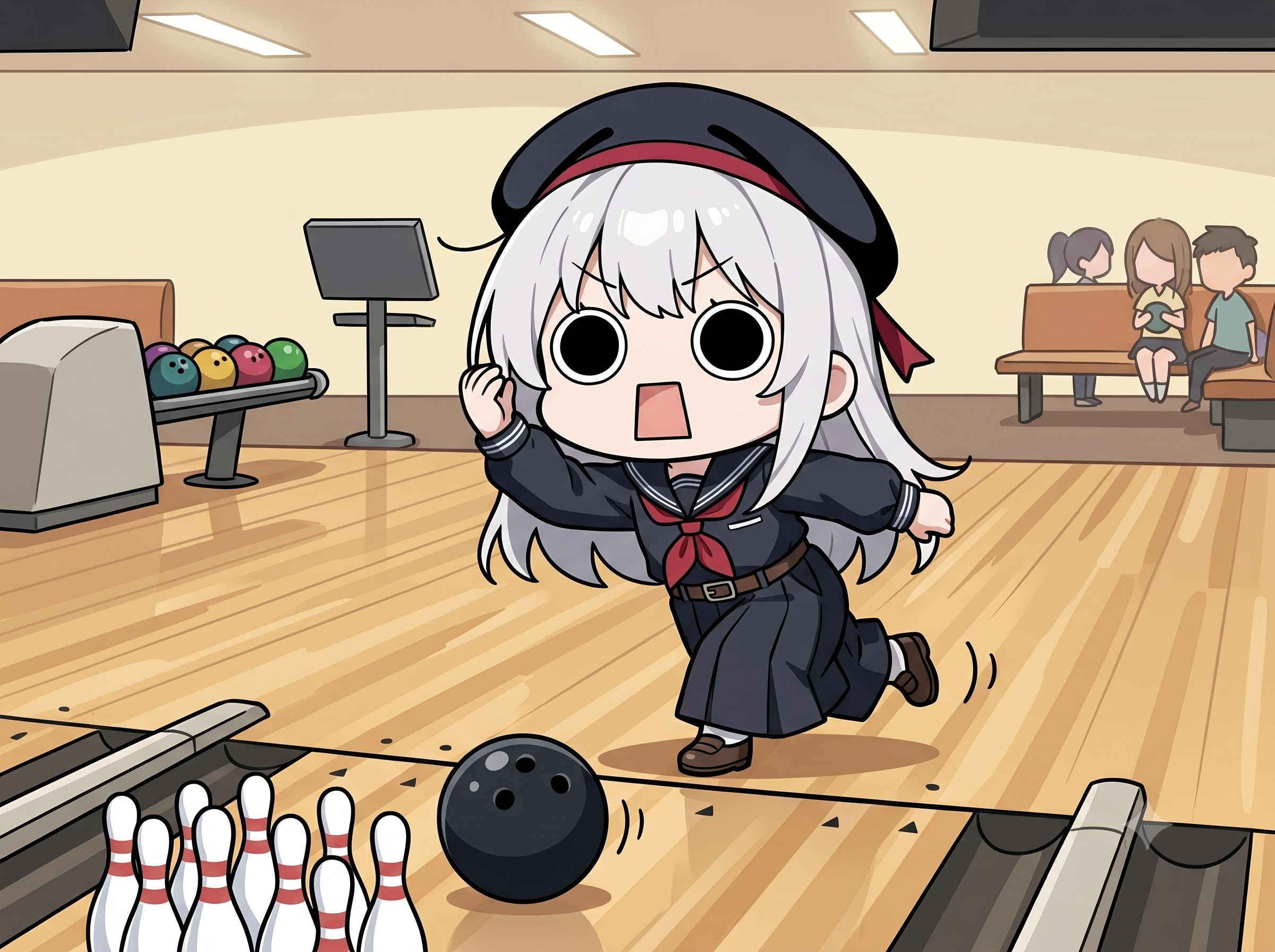 ボウリングえらいこっちゃ嬢