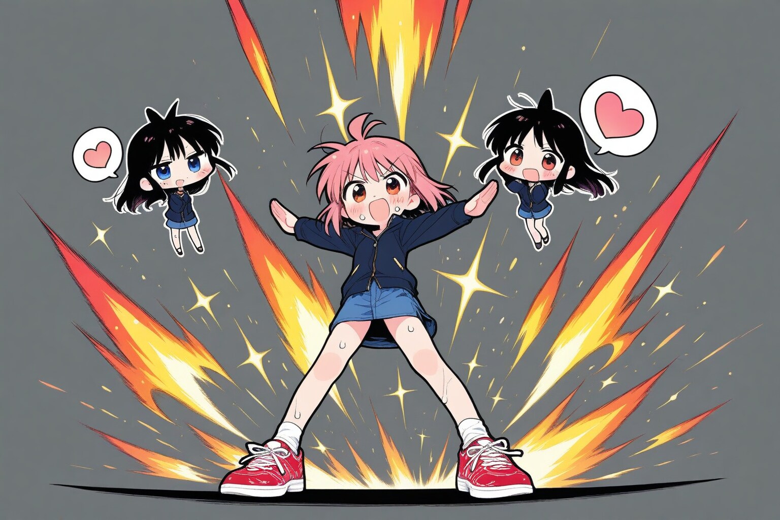 反復横飛びチャレンジ 03 | の人気AIイラスト・グラビア