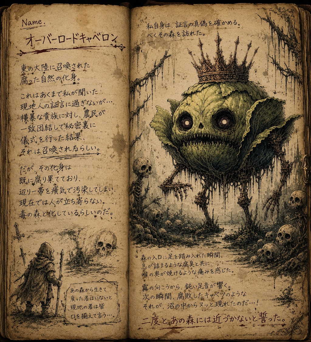 腐王 オーバーロードキャベロン -幻追いの手記-