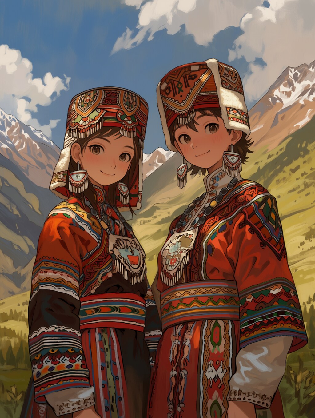 草原少女142