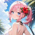夏×ハイビスカス 3枚目