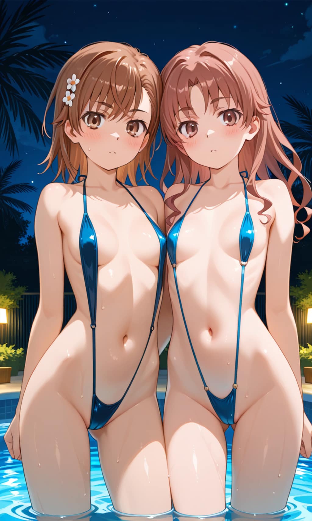 おねぇさまとお揃いの水着
