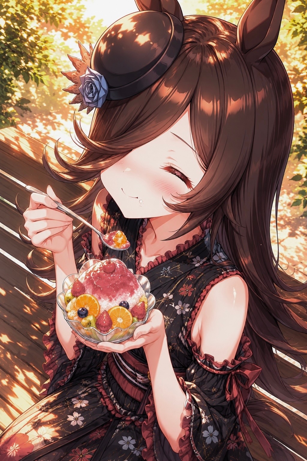 シェイブドアイスシャワー