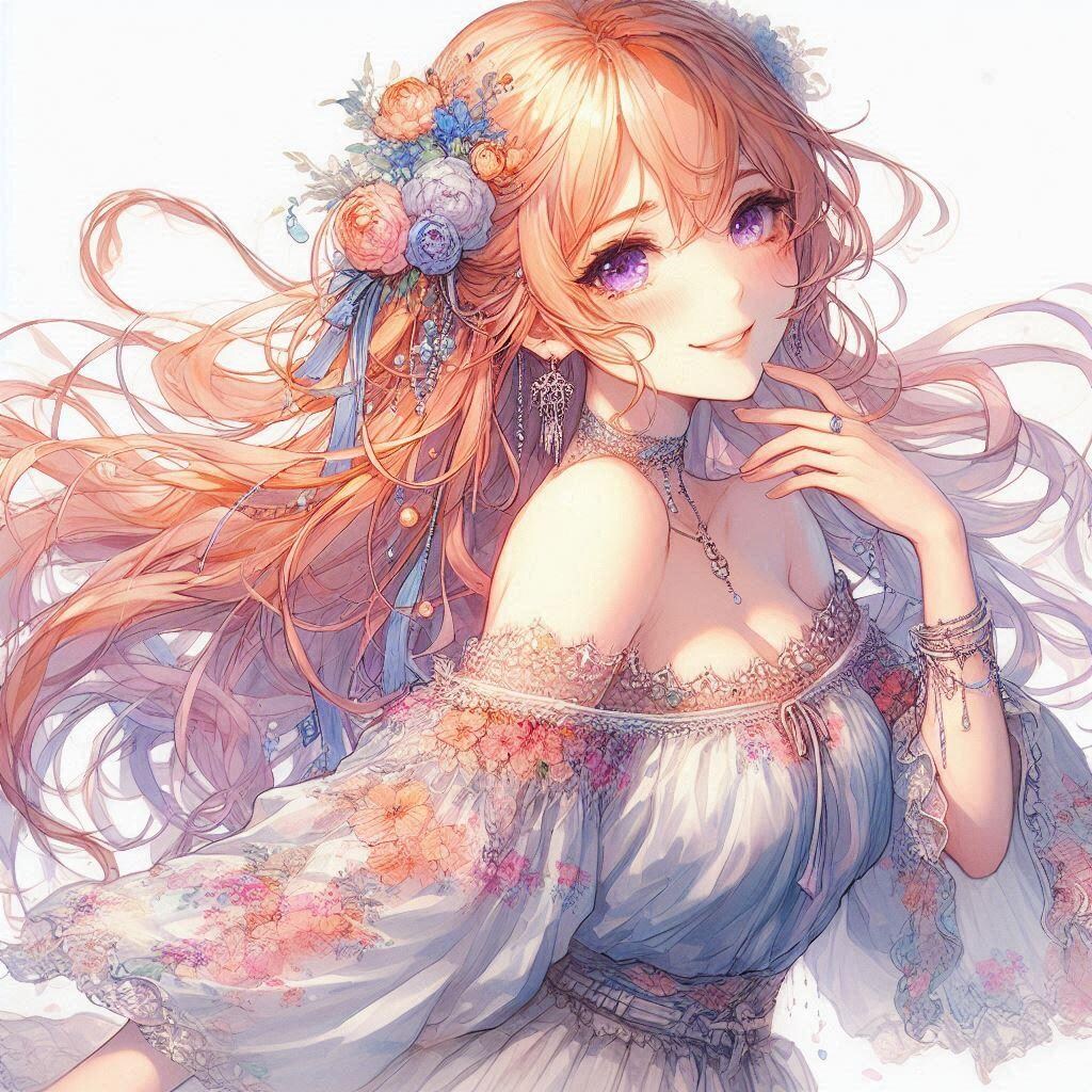 魅惑的な笑顔　1