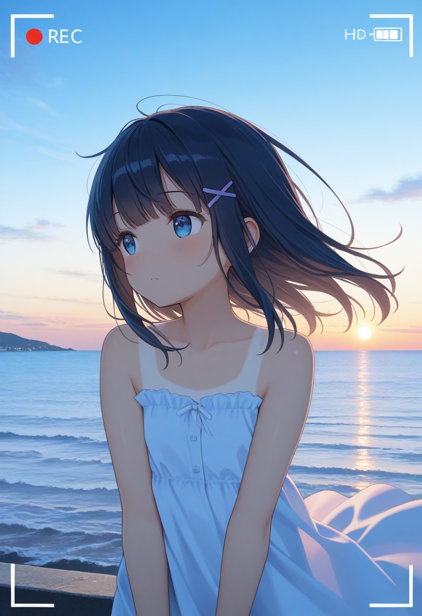 黒髪の美少女(405)