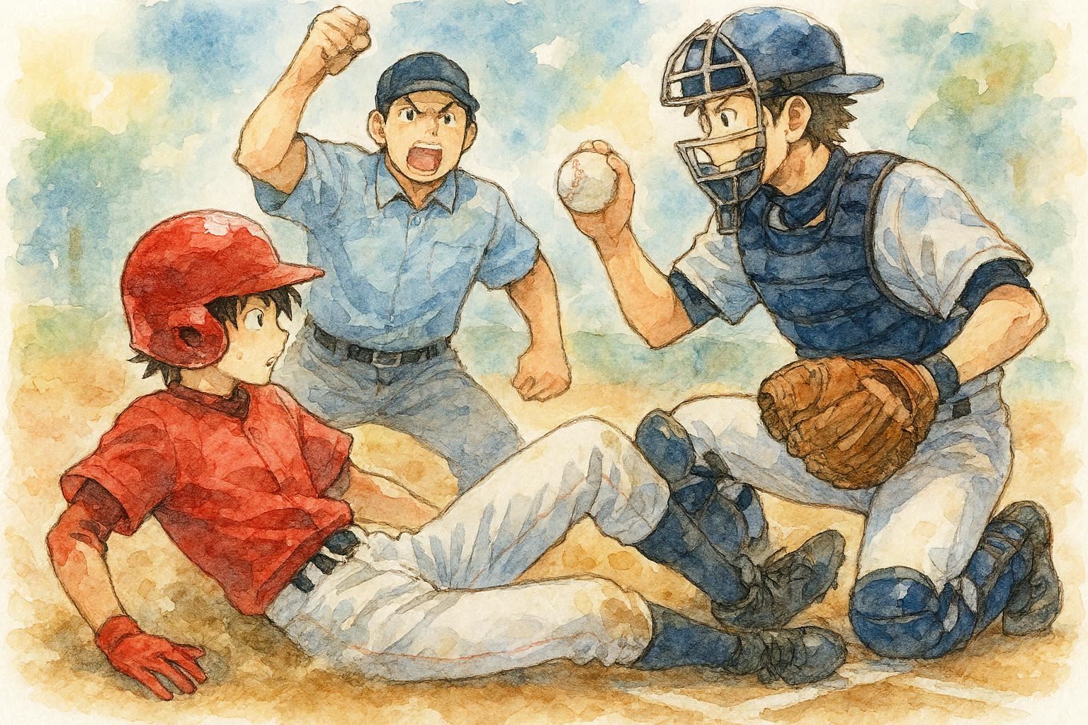 アウトだ！アウト！