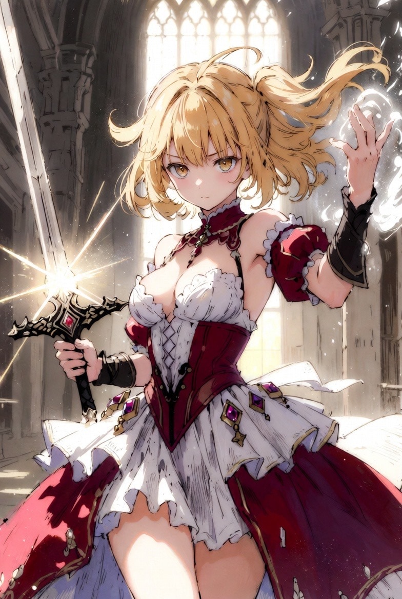 魔法剣士 | の人気AIイラスト・グラビア