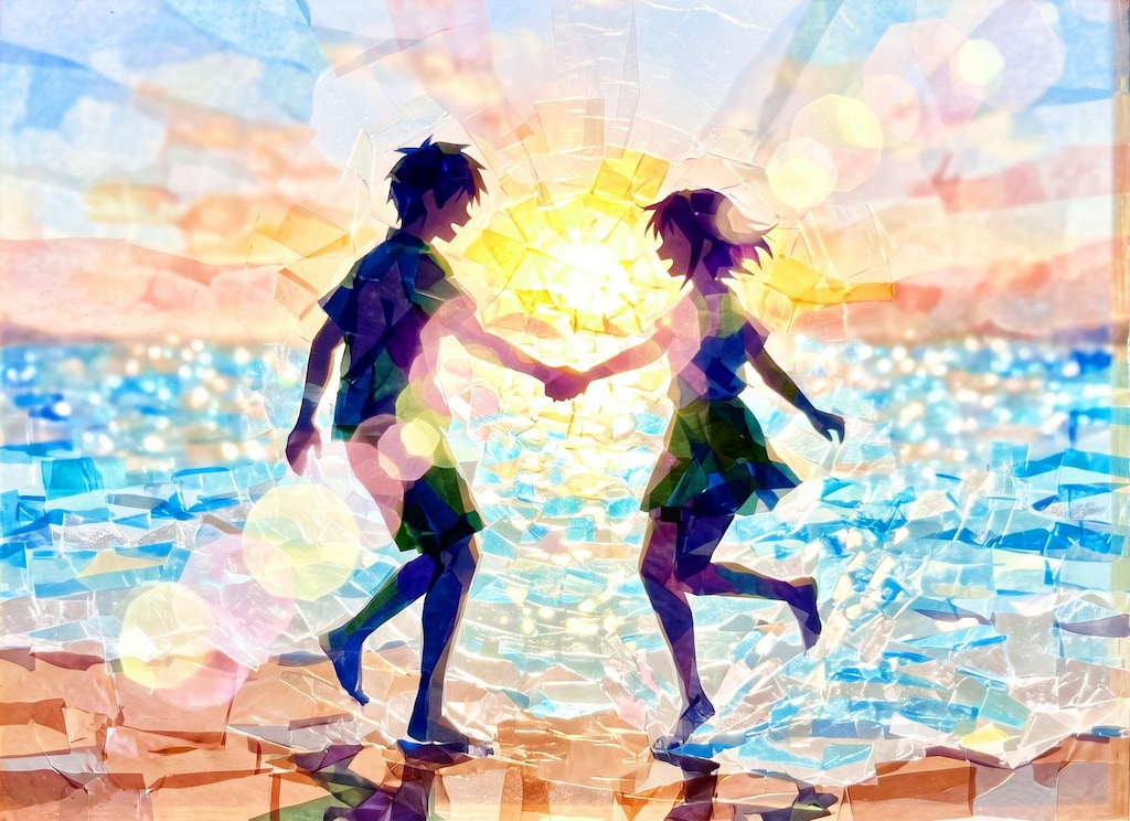 光の中で