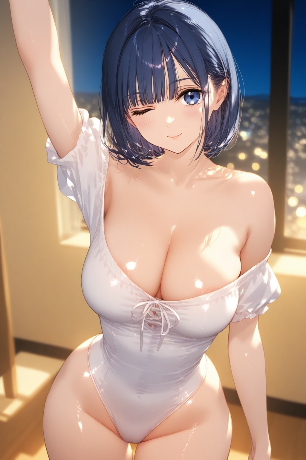 レオタード着たWAVEちゃん