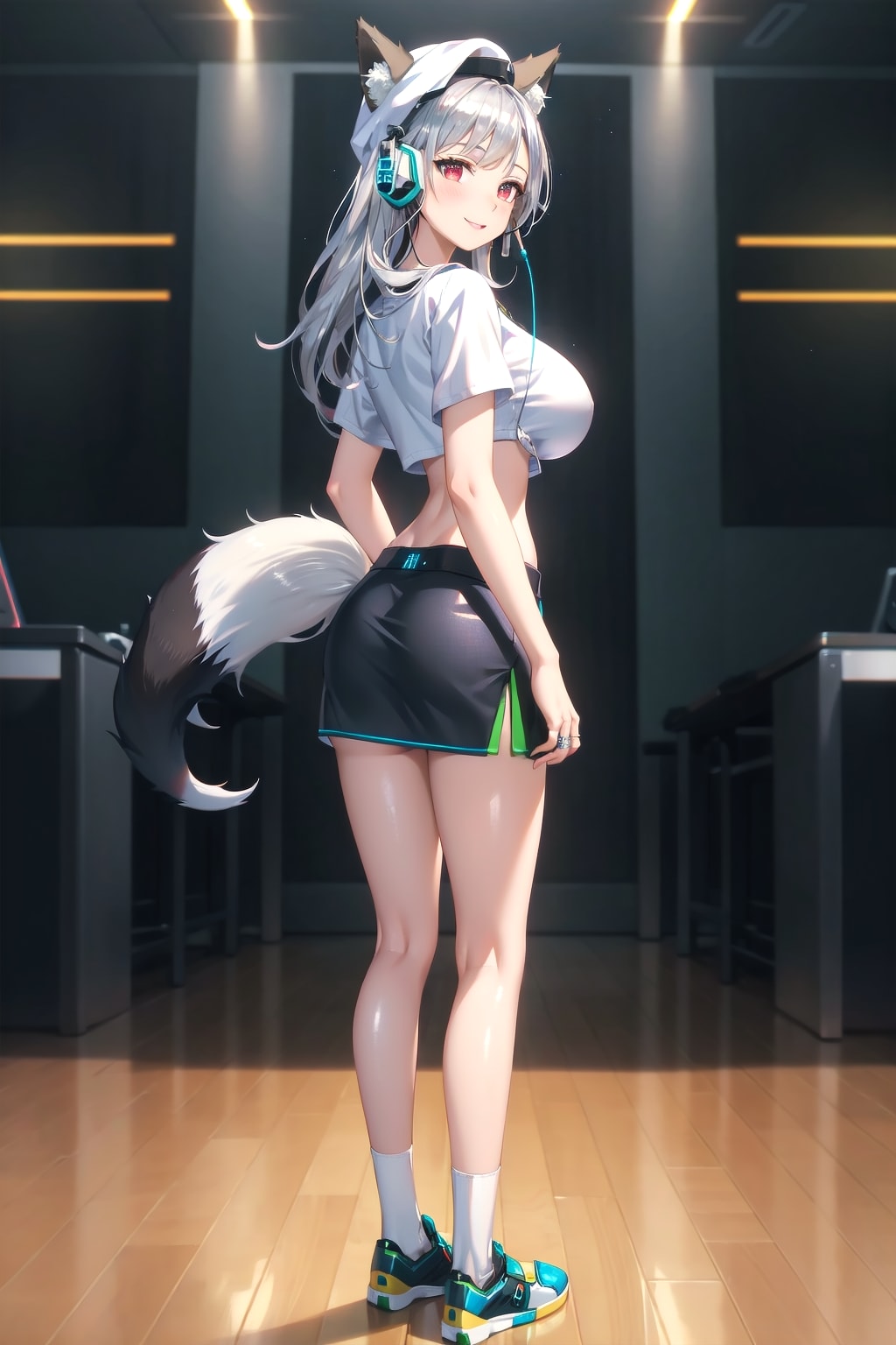 ヘッドホン女子企画作品です