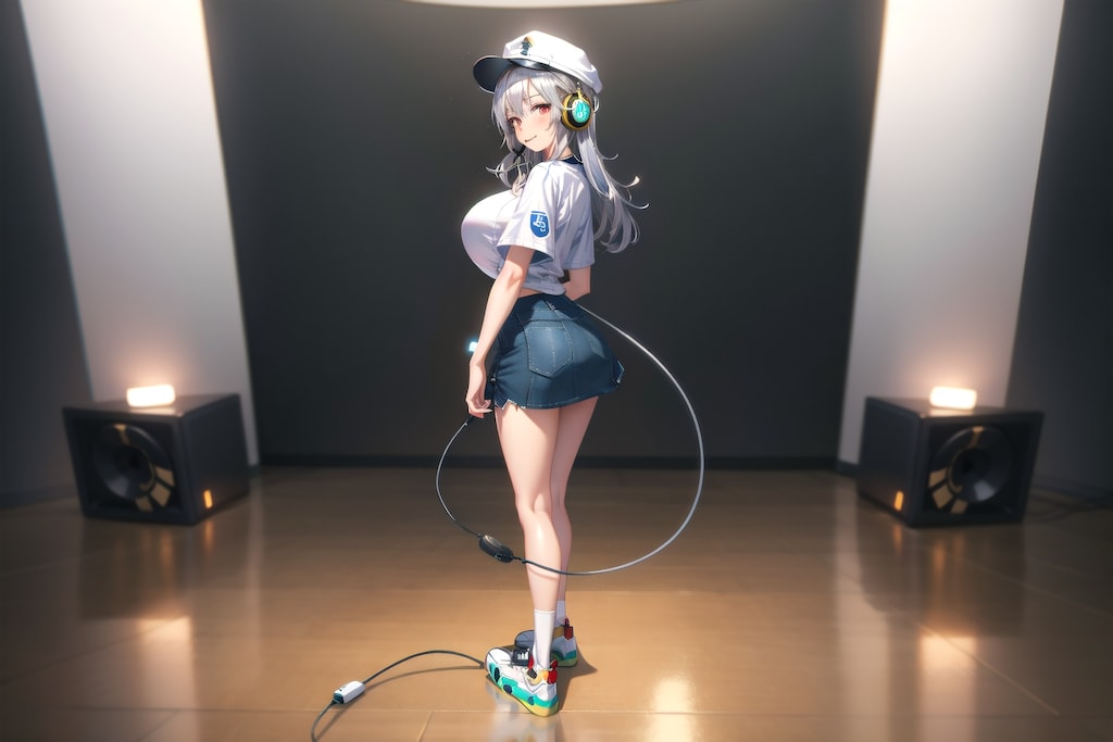 ヘッドホン女子企画作品です