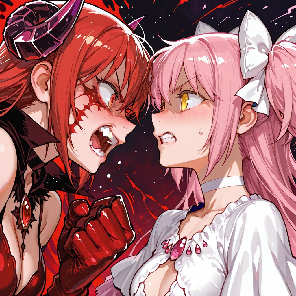 アルティメットまどかVS井伊直弼を擬人化した美少女