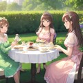 お茶会 4枚目