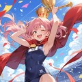 スク水コンテストに優勝 3枚目
