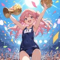 スク水コンテストに優勝 4枚目