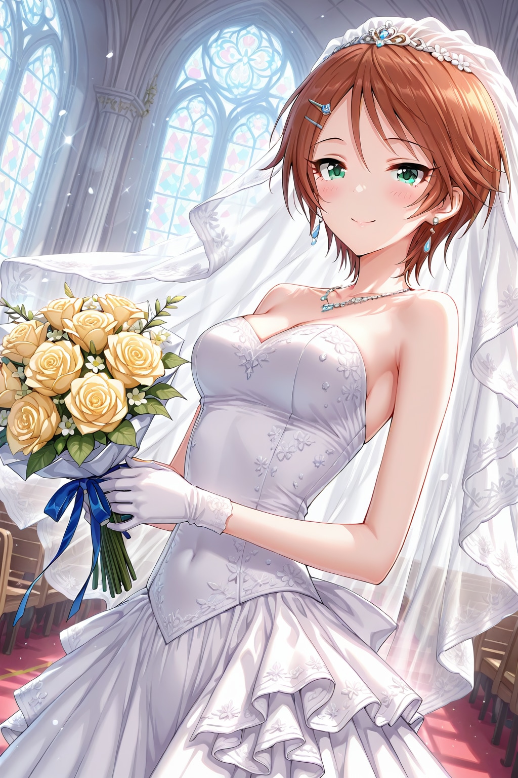 【６月の花嫁は美しい】和久井留美さん　( そのつもりですが微妙かな )