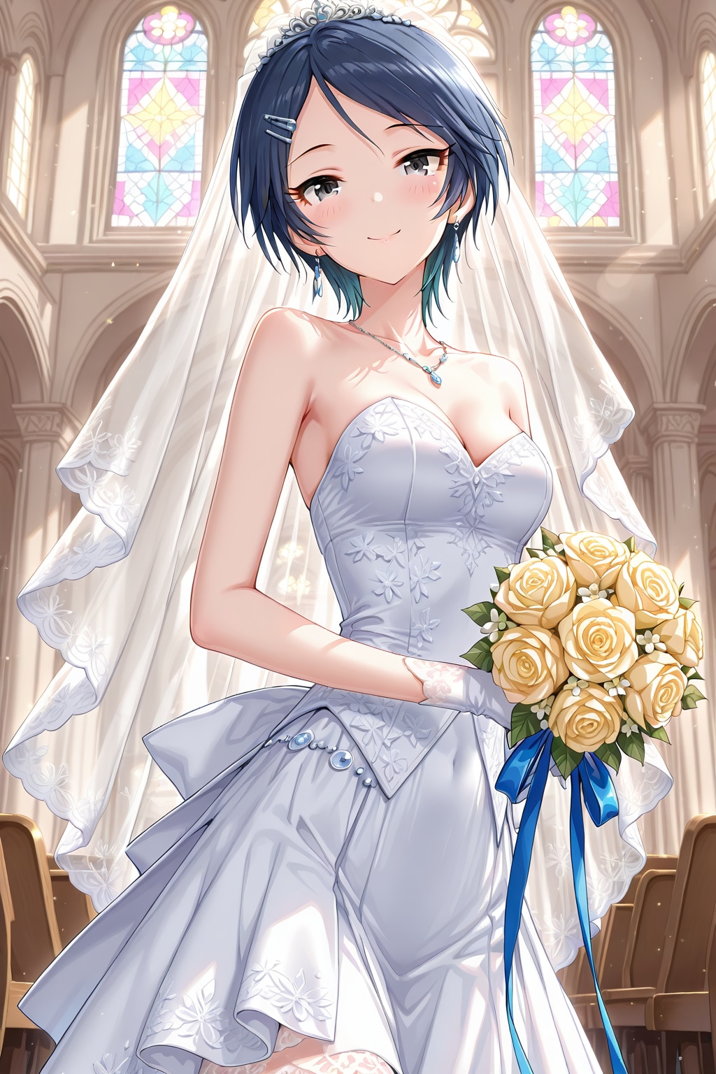 【６月の花嫁は美しい】和久井留美さん　( そのつもりですが微妙かな ) | の人気AIイラスト・グラビア