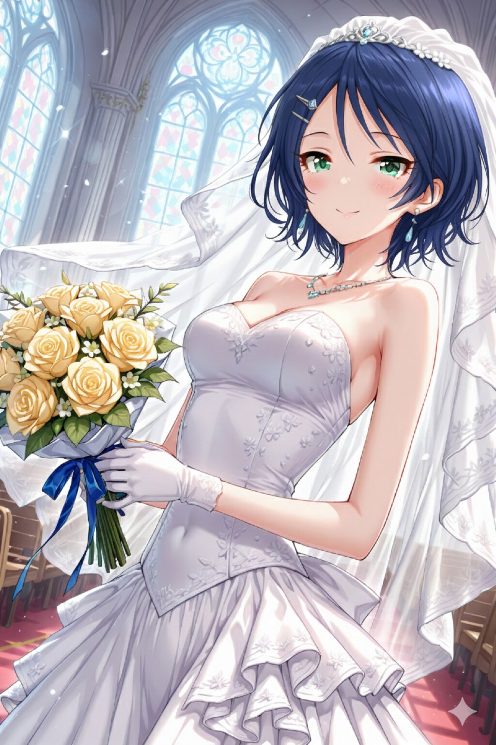 【６月の花嫁は美しい】和久井留美さん　( そのつもりですが微妙かな )