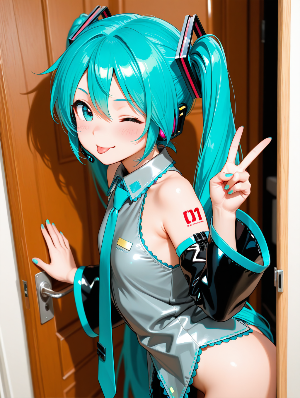 はいてないミクさん