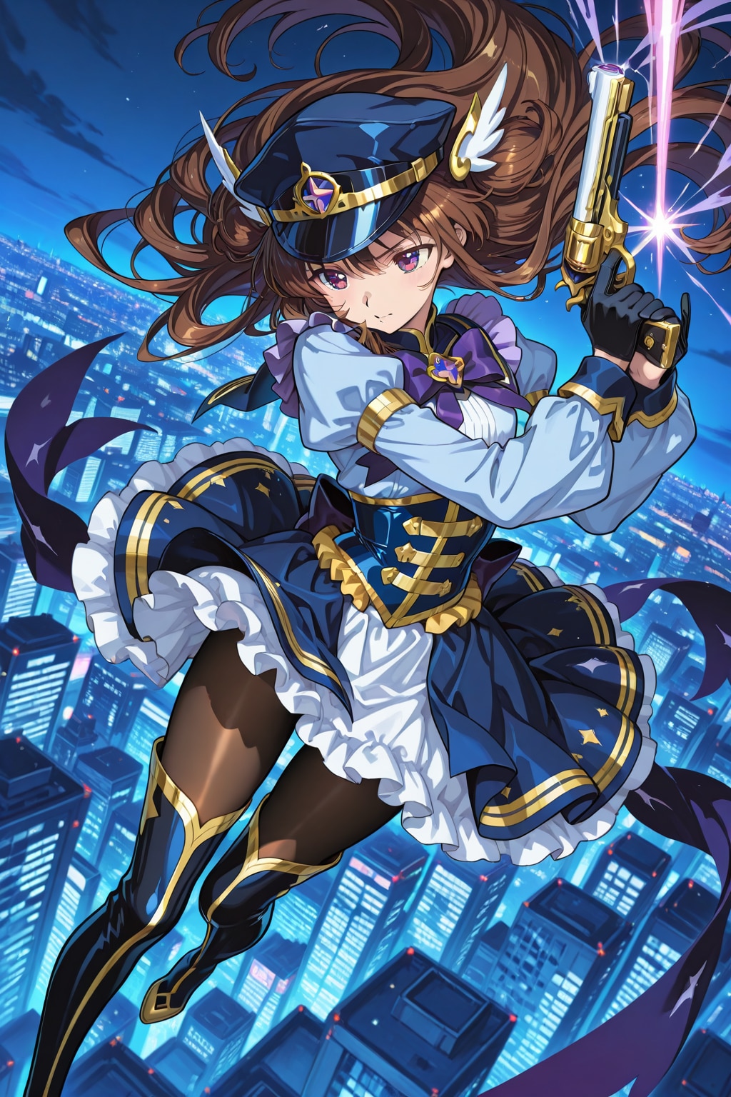 魔法少女警察だ！2 | の人気AIイラスト・グラビア