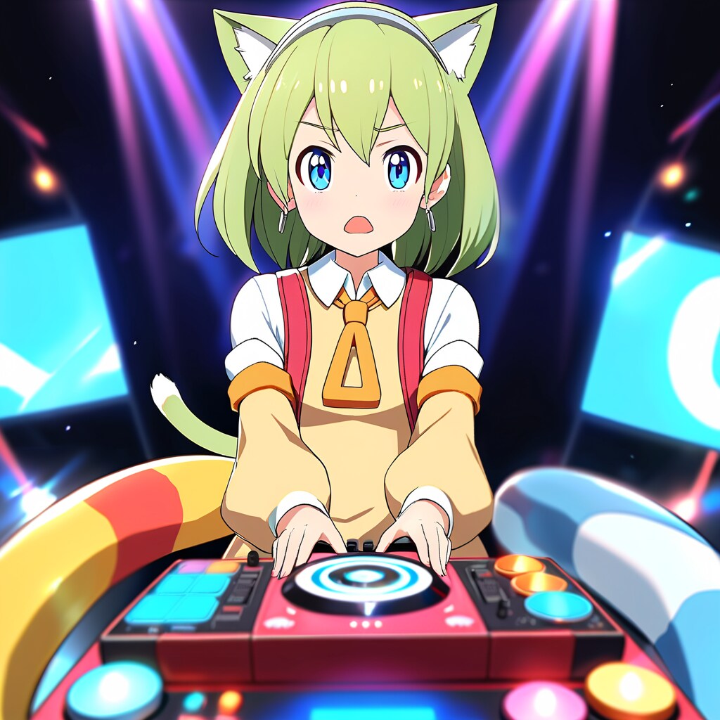 デルタもん、DJに挑戦！