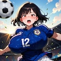 試合に集中して下さいっ！⚽💦 2枚目