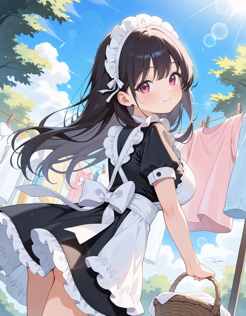 梅雨の晴れ間に