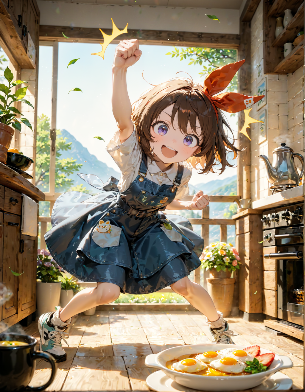 今日はガッツポーズの日。しっかりいい朝食の日　その３