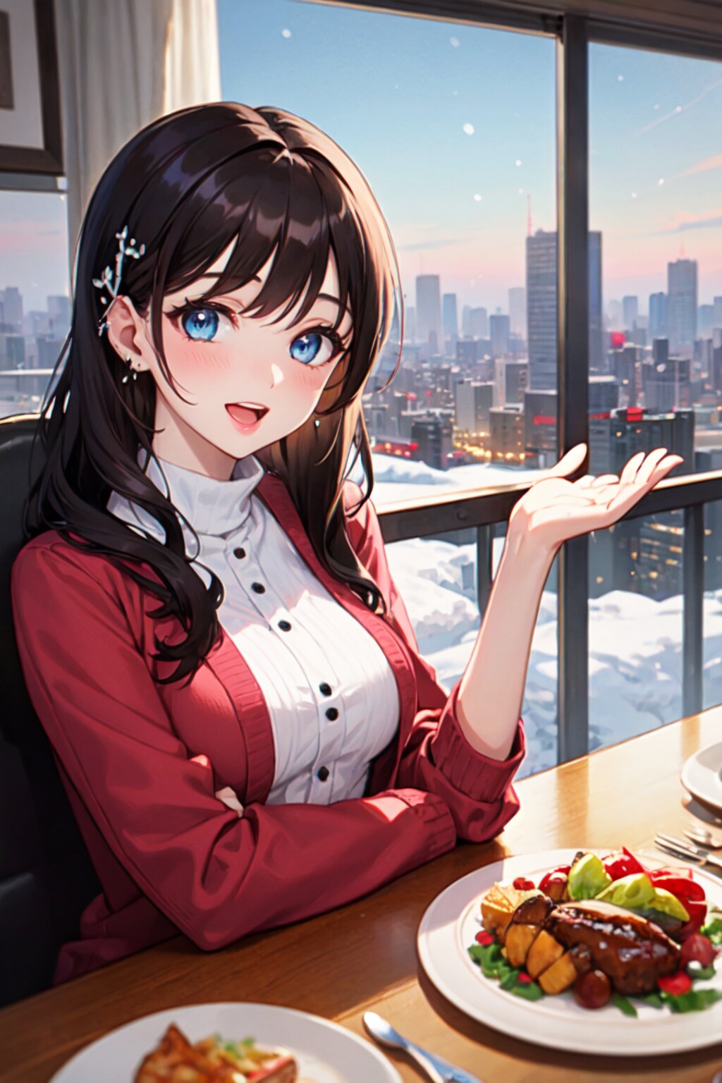 「ねぇねぇ、それでさ。」　　彼女とのバレンタインデート