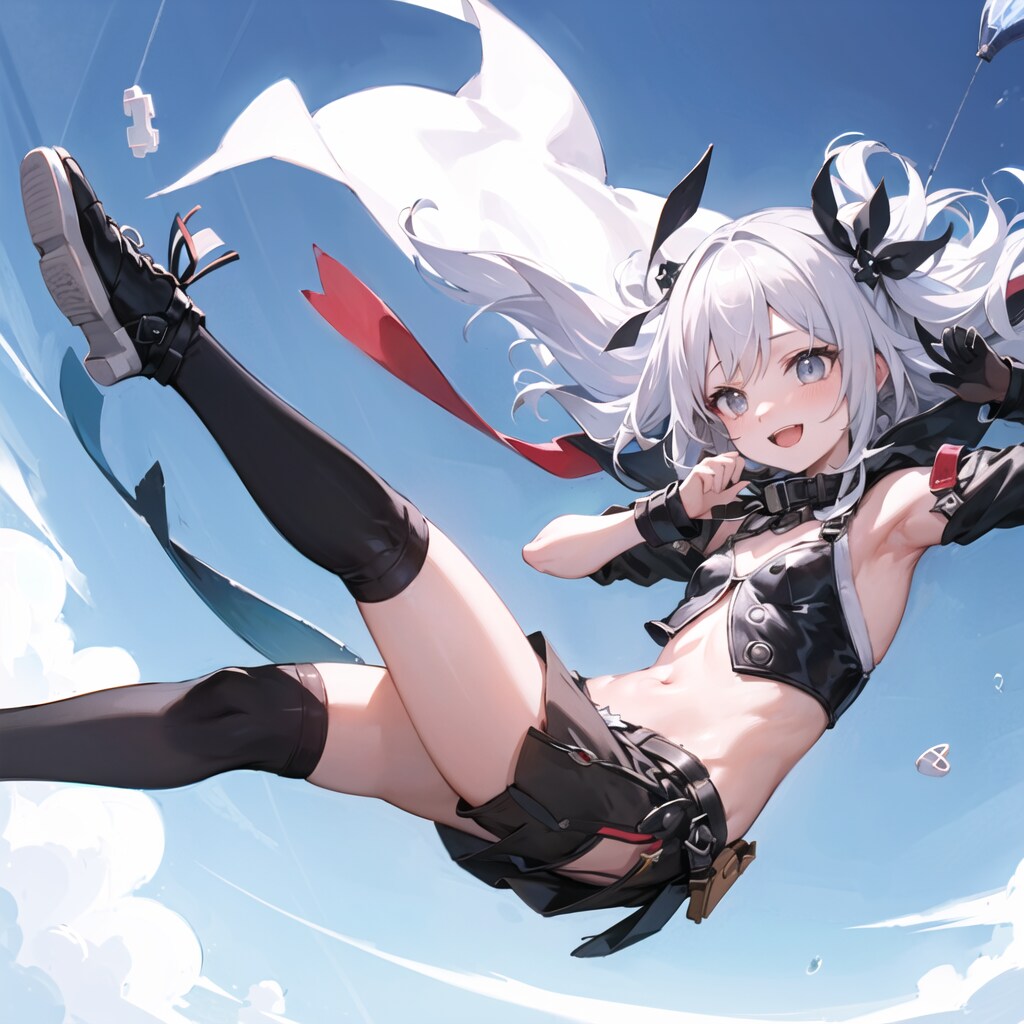 空に飛び込んだ少女達