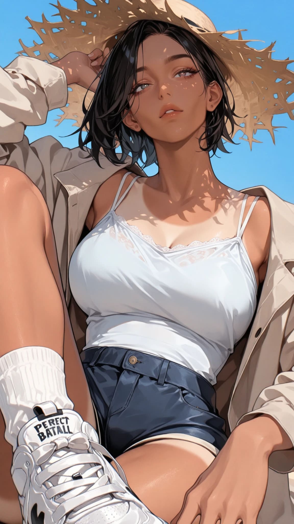 キャミソールのお姉さん