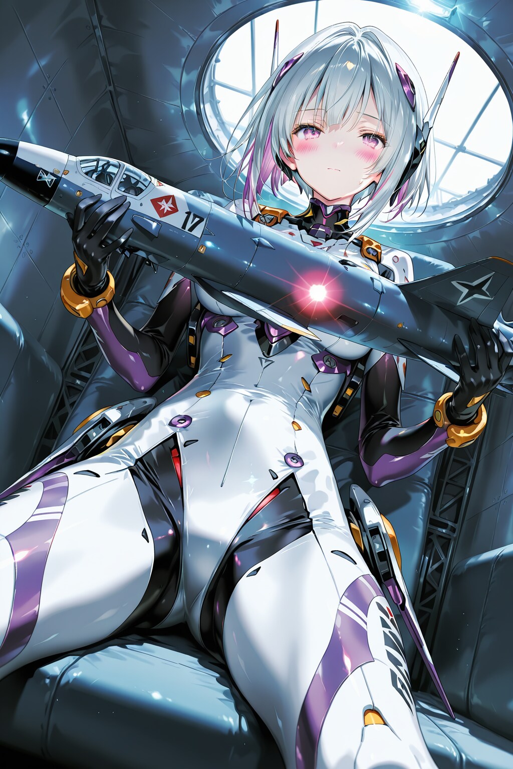 メカ娘と模型