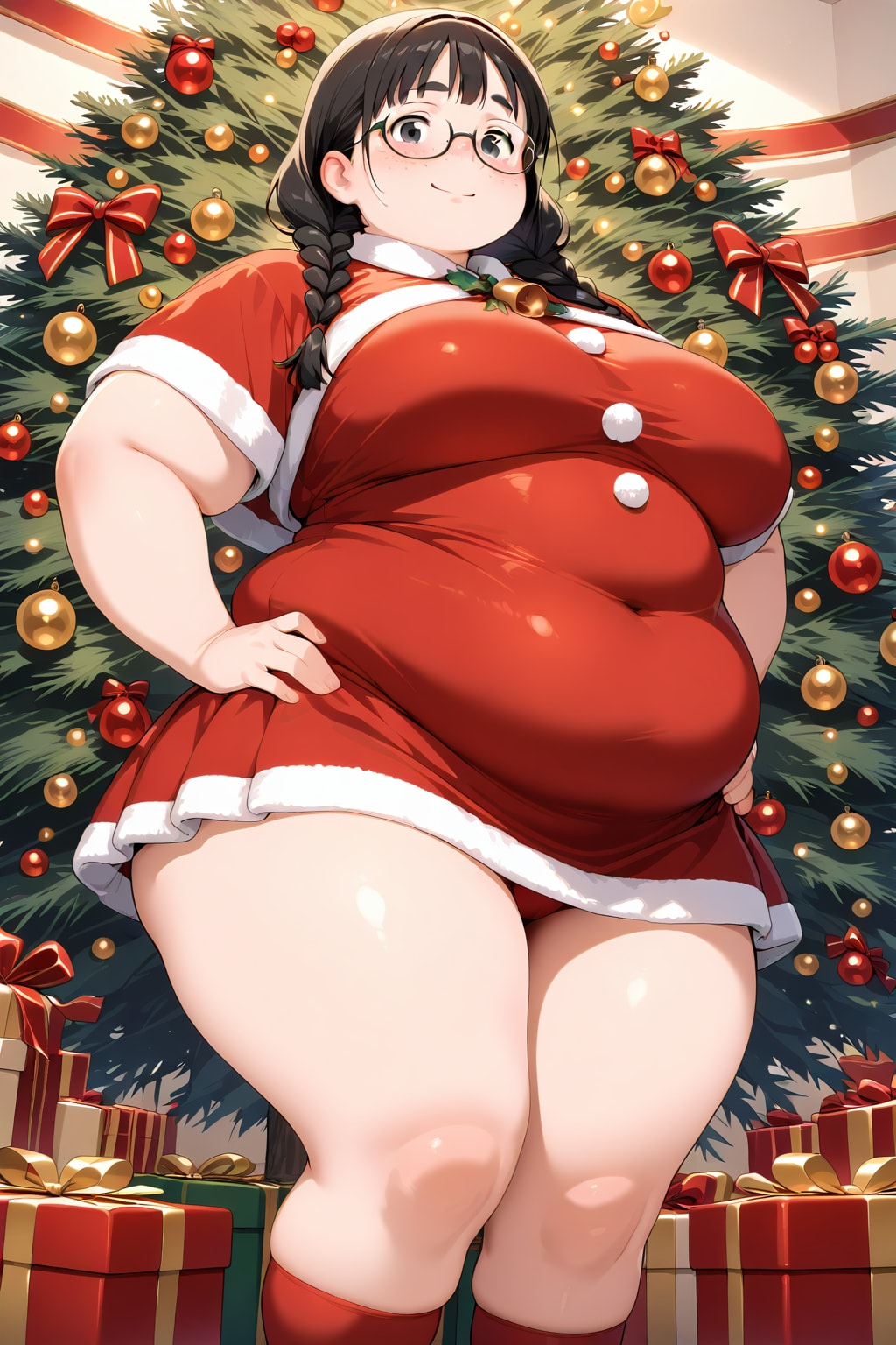 ぽっちゃりサンタ
