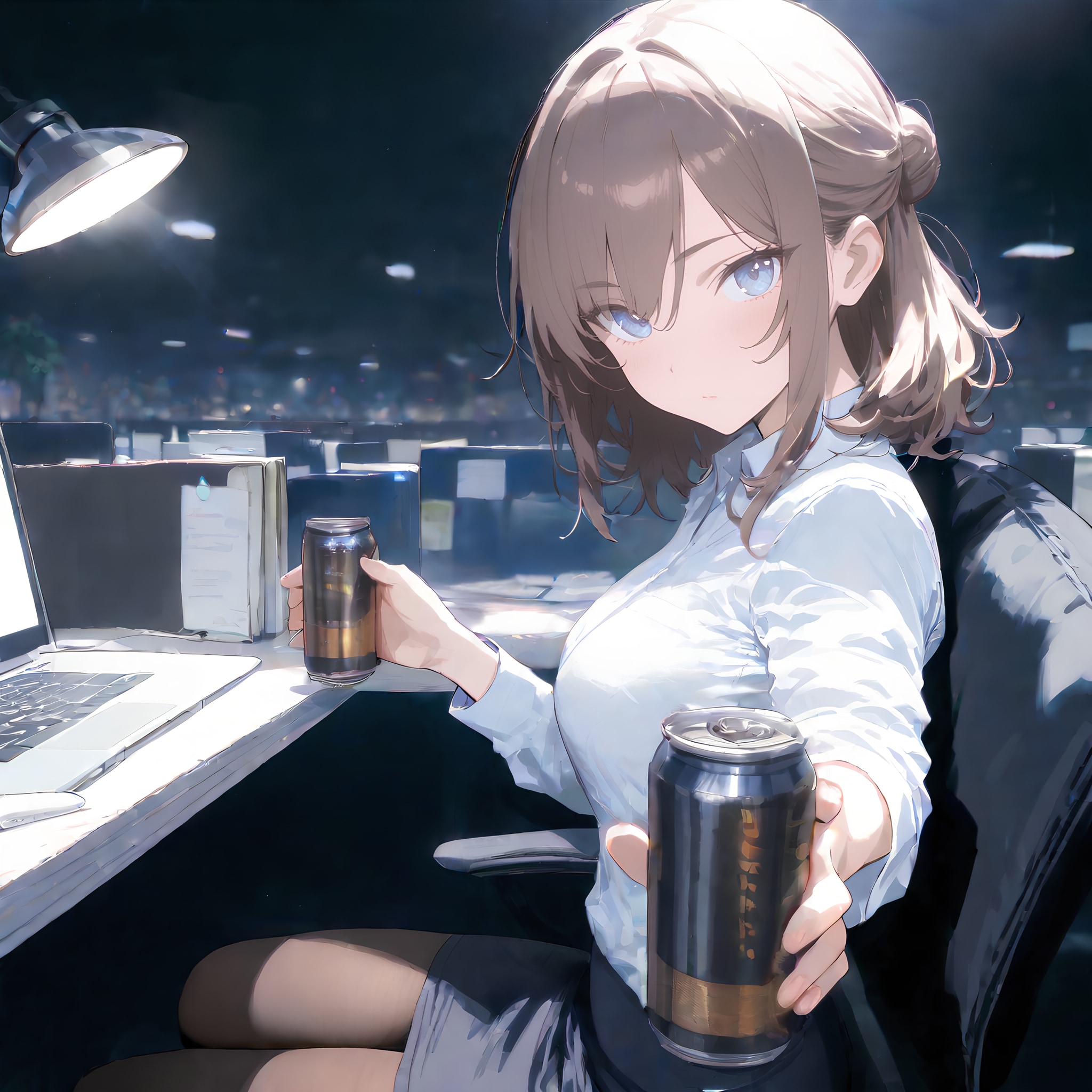 厳しいけど優しい先輩 | の人気AIイラスト・グラビア