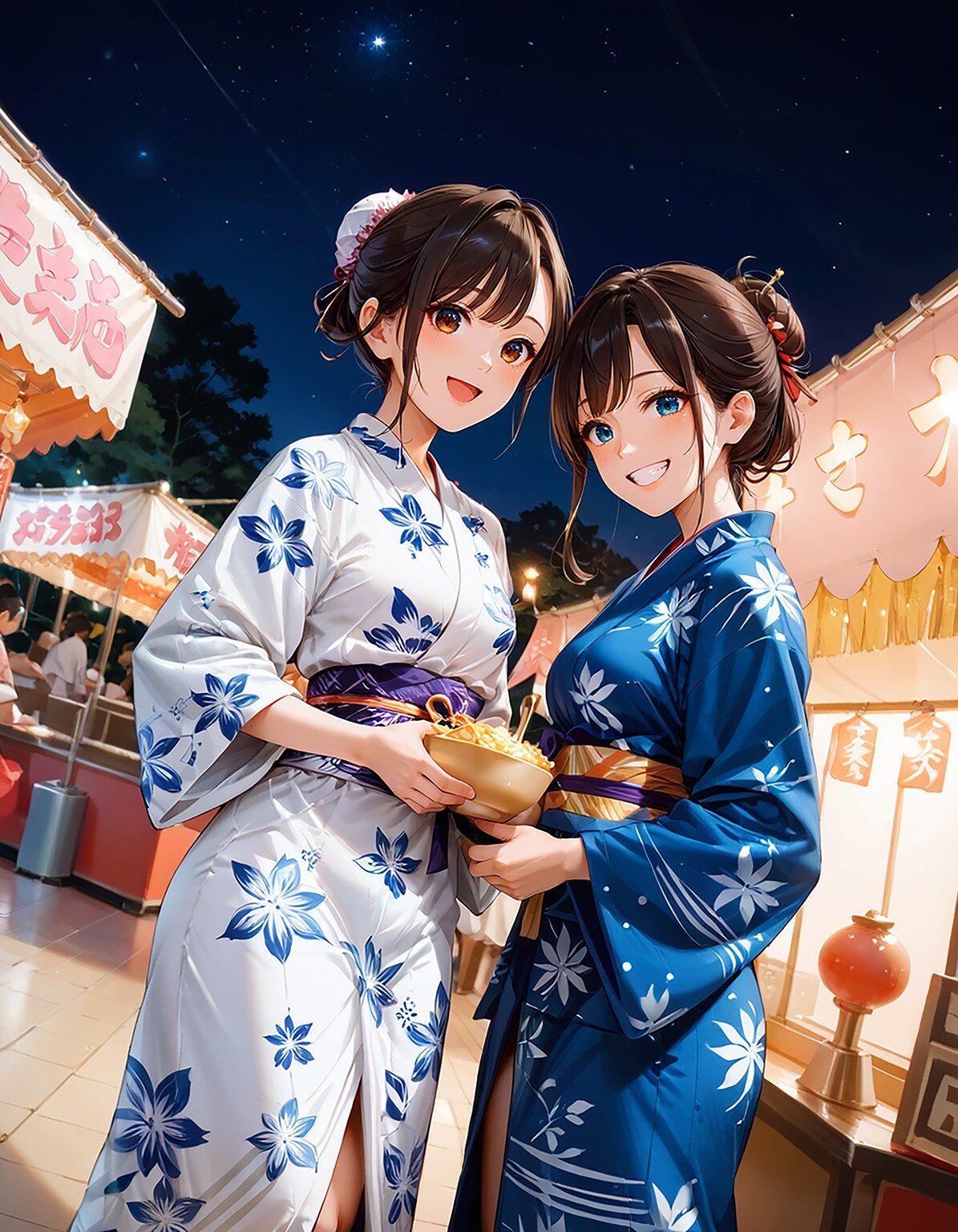 夏祭り #1 | の人気AIイラスト・グラビア