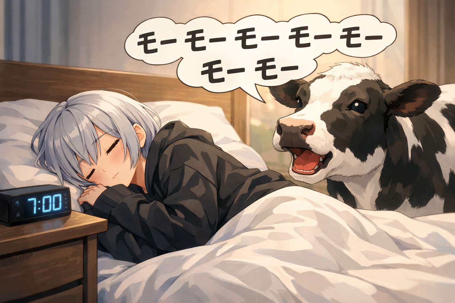 応援モーニングコール１０ | の人気AIイラスト・グラビア