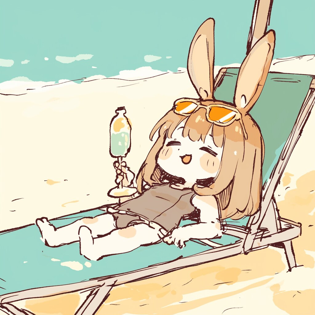 バニーさんの夏休み