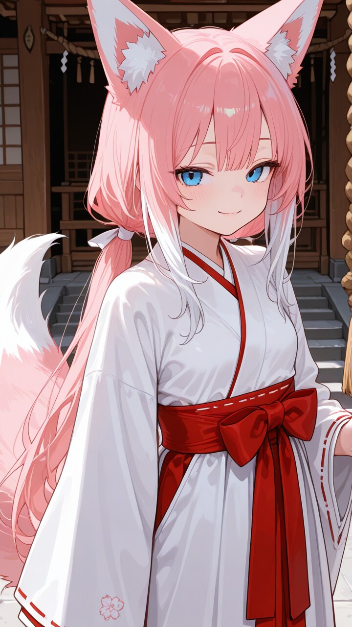 ピンクの巫女狐♡桜火様