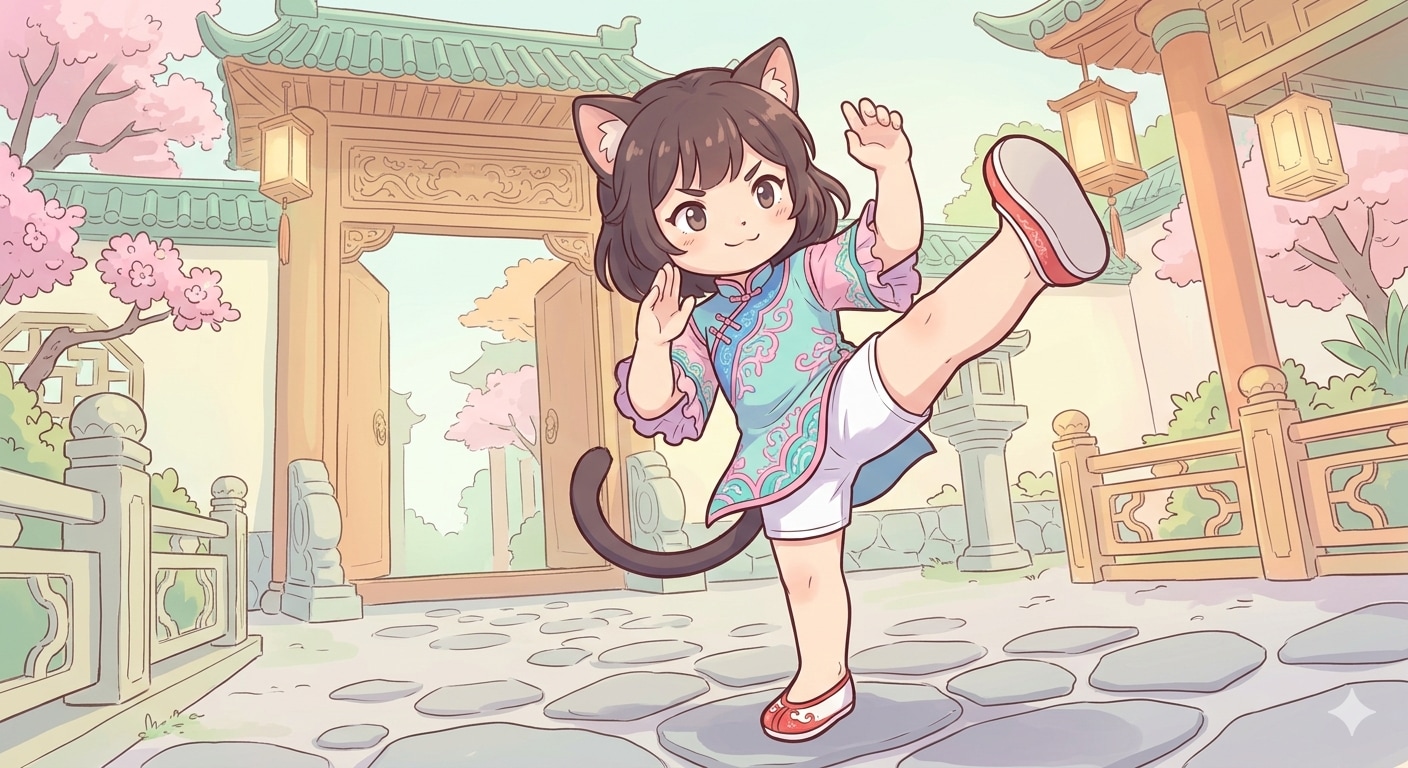 ケモミミカンフー45 | の人気AIイラスト・グラビア